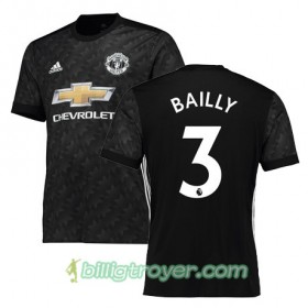 Billige Fotballdrakter Manchester United BAILLY 3 Bortedraktsett 2017/18 Kortermet