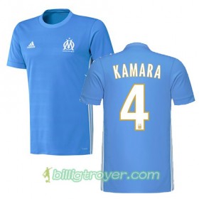 Billige Fotballdrakter Olympique de Marseille KAMARA 4 Bortedraktsett 2017/18 Kortermet