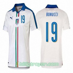 Billige Fotballdrakter Italia LEONARDO BONUCCI Bortedraktsett Euro 2016