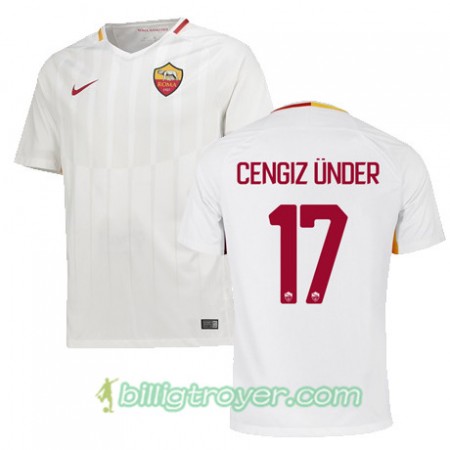 Billige Fotballdrakter AS Roma CENGIZ UNDER 17 Bortedraktsett 2017/18 Kortermet
