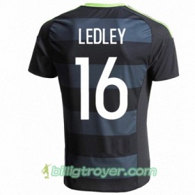 Billige Fotballdrakter Wales JOE LEDLEY Bortedraktsett Euro 2016