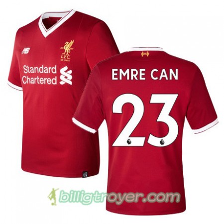 Billige Fotballdrakter Liverpool EMRE CAN 23 Hjemmedraktsett 2017/18 Kortermet