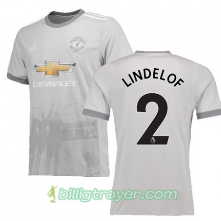 Billige Fotballdrakter Manchester United LINDELOF 2 Tredjedraktsett 2017/18 Kortermet