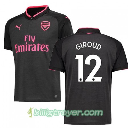 Billige Fotballdrakter Arsenal GIROUD 12 Tredjedraktsett 2017/18 Kortermet