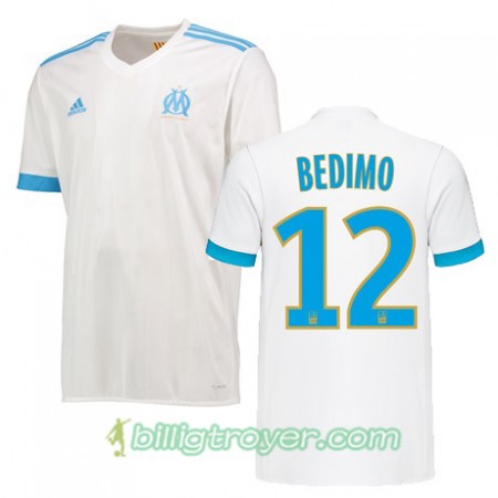 Billige Fotballdrakter Olympique de Marseille HENRI BEDIMO 12 Hjemmedraktsett 2017/18 Kortermet