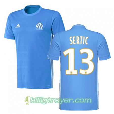 Billige Fotballdrakter Olympique de Marseille Gregory Sertic 13 Bortedraktsett 2017/18 Kortermet