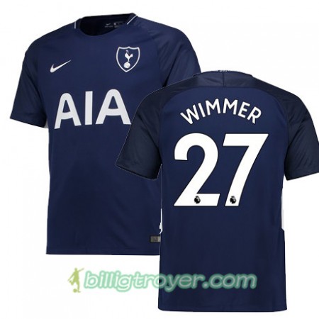 Billige Fotballdrakter Tottenham Hotspur WIMMER 27 Bortedraktsett 2017/18 Kortermet