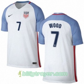 Billige Fotballdrakter USA BOBBY WOOD Hjemmedraktsett 2016/17 Kortermet