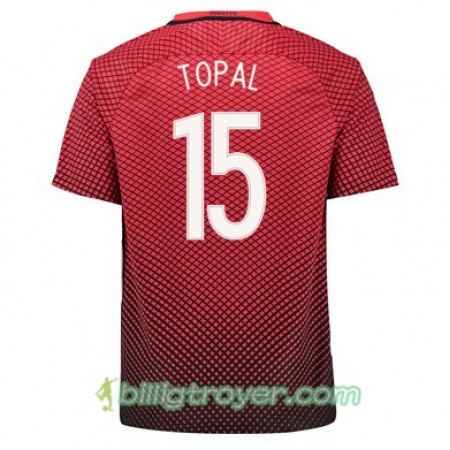 Billige Fotballdrakter Tyrkia MEHMET TOPAL Hjemmedraktsett Euro 2016