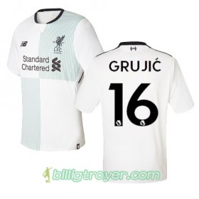 Billige Fotballdrakter Liverpool GRUJIC 16 Bortedraktsett 2017/18 Kortermet