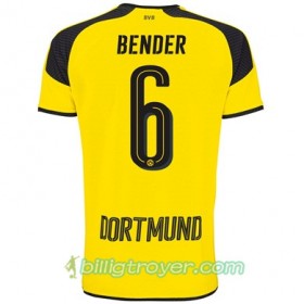 Billige Fotballdrakter Borussia Dortmund BENDER 6 Tredjedraktsett 2017/18 Kortermet