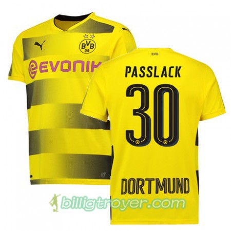 Billige Fotballdrakter Borussia Dortmund PASSLACK 30 Hjemmedraktsett 2017/18 Kortermet