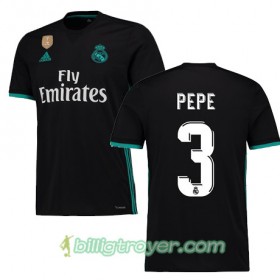 Billige Fotballdrakter Real Madrid PEPE 3 Bortedraktsett 2017/18 Kortermet