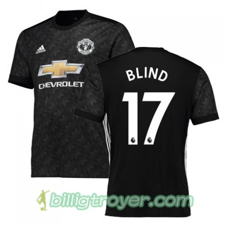 Billige Fotballdrakter Manchester United BLIND 17 Bortedraktsett 2017/18 Kortermet