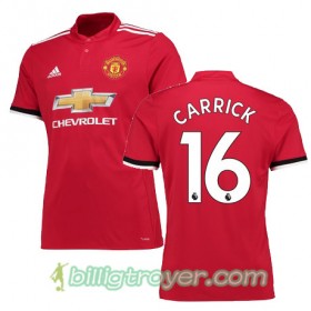 Billige Fotballdrakter Manchester United CARRICK 16 Hjemmedraktsett 2017/18 Kortermet