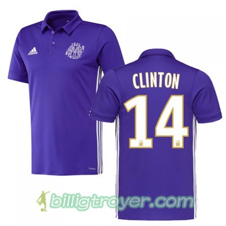 Billige Fotballdrakter Olympique de Marseille CLINTON N JIE 14 Tredjedraktsett 2017/18 Kortermet
