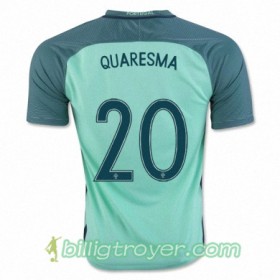 Billige Fotballdrakter Portugal RICARDO QUARESMA Bortedraktsett Euro 2016
