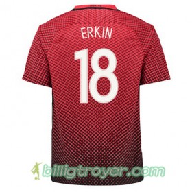 Billige Fotballdrakter Tyrkia CANER ERKIN Hjemmedraktsett Euro 2016