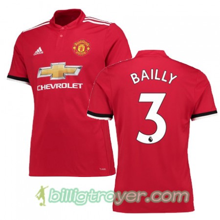 Billige Fotballdrakter Manchester United BAILLY 3 Hjemmedraktsett 2017/18 Kortermet
