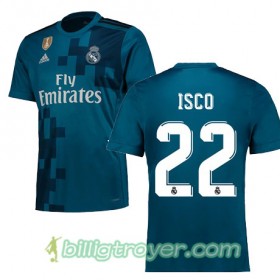 Billige Fotballdrakter Real Madrid ISCO 22 Tredjedraktsett 2017/18 Kortermet
