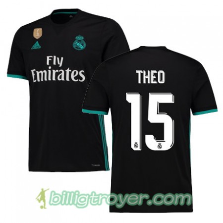 Billige Fotballdrakter Real Madrid THEO 15 Bortedraktsett 2017/18 Kortermet