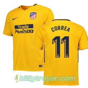 Billige Fotballdrakter Atlético Madrid CORREA 11 Bortedraktsett 2017/18 Kortermet