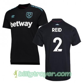 Billige Fotballdrakter West Ham United REID Bortedraktsett 2017/18 Kortermet