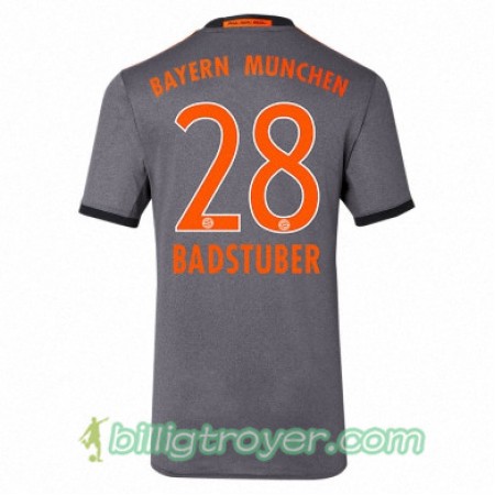 Billige Fotballdrakter FC Bayern München BADSTUBER 28 Bortedraktsett 2017/18 Kortermet