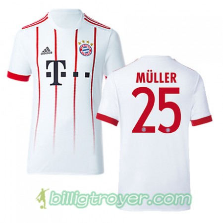Billige Fotballdrakter FC Bayern München MULLER 25 Tredjedraktsett 2017/18 Kortermet