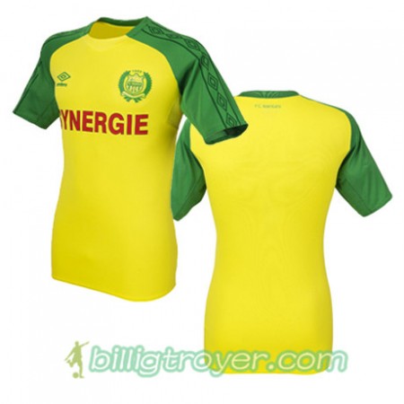 Billige Fotballdrakter FC Nantes Hjemmedraktsett 2017/18 Kortermet