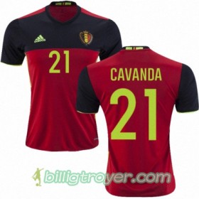Billige Fotballdrakter Belgia LUIS PEDRO CAVANDA Hjemmedraktsett Euro 2016