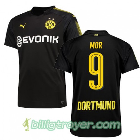 Billige Fotballdrakter Borussia Dortmund MOR 9 Bortedraktsett 2017/18 Kortermet