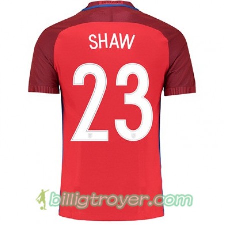Billige Fotballdrakter England SHAW Bortedraktsett Euro 2016