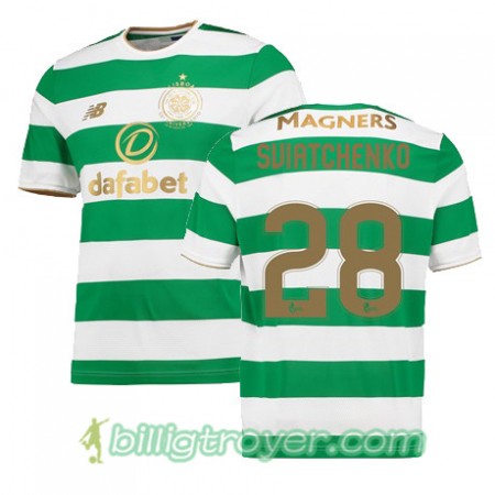 Billige Fotballdrakter Celtic FC ERIK SVIATCHENKO Hjemmedraktsett 2017/18 Kortermet