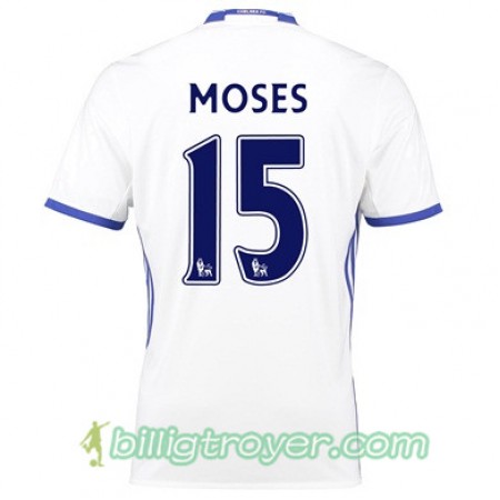 Billige Fotballdrakter Chelsea MOSES 15 Tredjedraktsett 2017/18 Kortermet