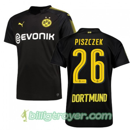 Billige Fotballdrakter Borussia Dortmund PISZCZEK 26 Bortedraktsett 2017/18 Kortermet