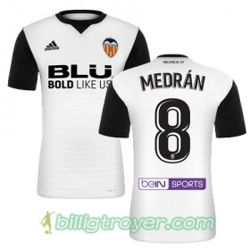 Billige Fotballdrakter Valencia CF MEDRAN Hjemmedraktsett 2017/18 Kortermet