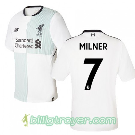 Billige Fotballdrakter Liverpool MILNER 7 Bortedraktsett 2017/18 Kortermet