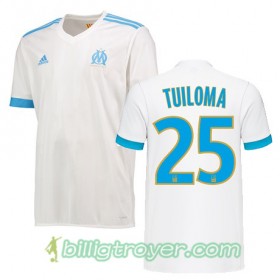 Billige Fotballdrakter Olympique de Marseille BILL TUILOMA 25 Hjemmedraktsett 2017/18 Kortermet