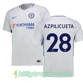 Billige Fotballdrakter Chelsea AZPILICUETA 28 Bortedraktsett 2017/18 Kortermet