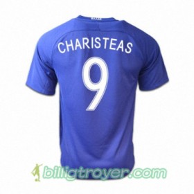 Billige Fotballdrakter Hellas ANGELOS CHARISTEAS Bortedraktsett 2016/17 Kortermet