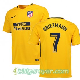 Billige Fotballdrakter Atlético Madrid GRIEZMANN 7 Bortedraktsett 2017/18 Kortermet