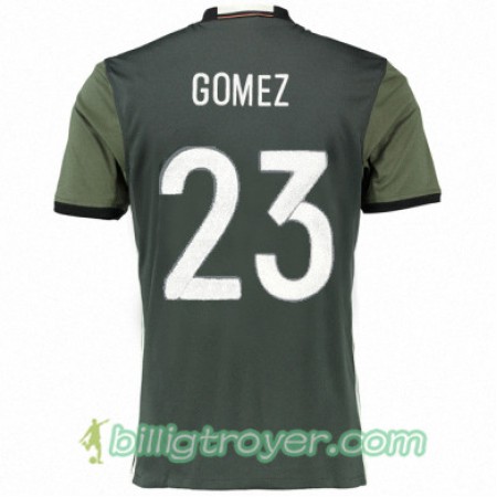 Billige Fotballdrakter Tyskland MARIO GOMEZ Bortedraktsett Euro 2016