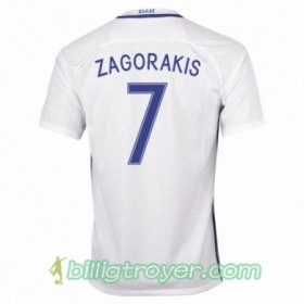 Billige Fotballdrakter Hellas THEODOROS ZAGORAKIS Hjemmedraktsett 2016/17 Kortermet