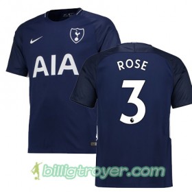 Billige Fotballdrakter Tottenham Hotspur ROSE 3 Bortedraktsett 2017/18 Kortermet