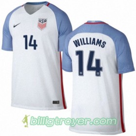 Billige Fotballdrakter USA DANNY WILLIAMS Hjemmedraktsett 2016/17 Kortermet