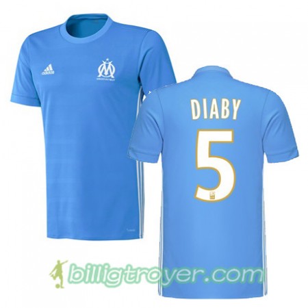 Billige Fotballdrakter Olympique de Marseille ABOU DIABY 5 Bortedraktsett 2017/18 Kortermet