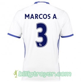 Billige Fotballdrakter Chelsea MARCOS A 3 Tredjedraktsett 2017/18 Kortermet