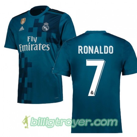 Billige Fotballdrakter Real Madrid RONALDO 7 Tredjedraktsett 2017/18 Kortermet