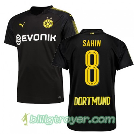 Billige Fotballdrakter Borussia Dortmund SAHIN 8 Bortedraktsett 2017/18 Kortermet